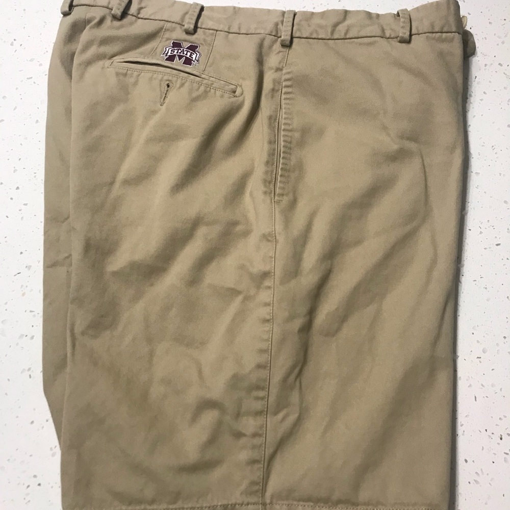 Mississippi State Khaki Pants 34-30 and Shorts 34